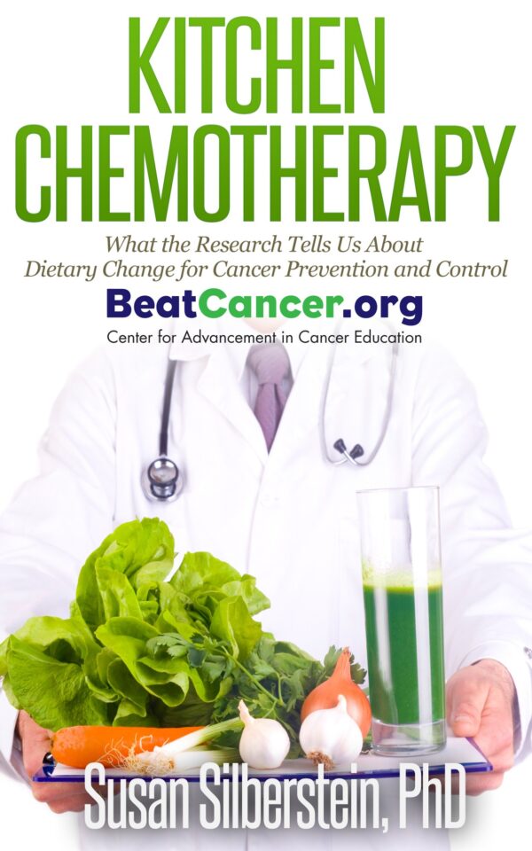 Kitchen Chemotherapy book - Beat Cancer Susan Silberstein